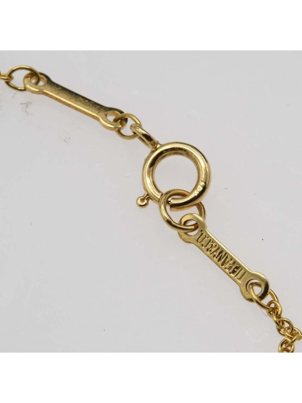 Tiffany & Co Polished Necklace by the Yard YG 750 5 - Picture 3 of 6